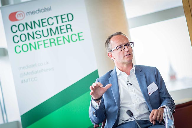 Jamie West at a Conference